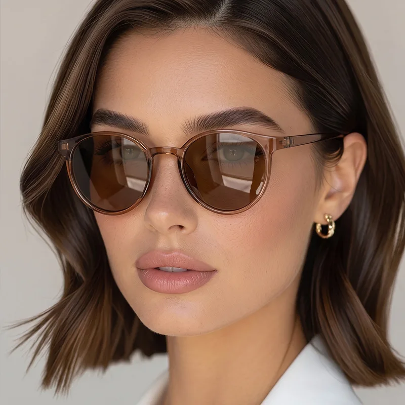 Sunglasses Uv400 - Yeni Küçük Çerçeveli Retro Güneş Gözlüğü,