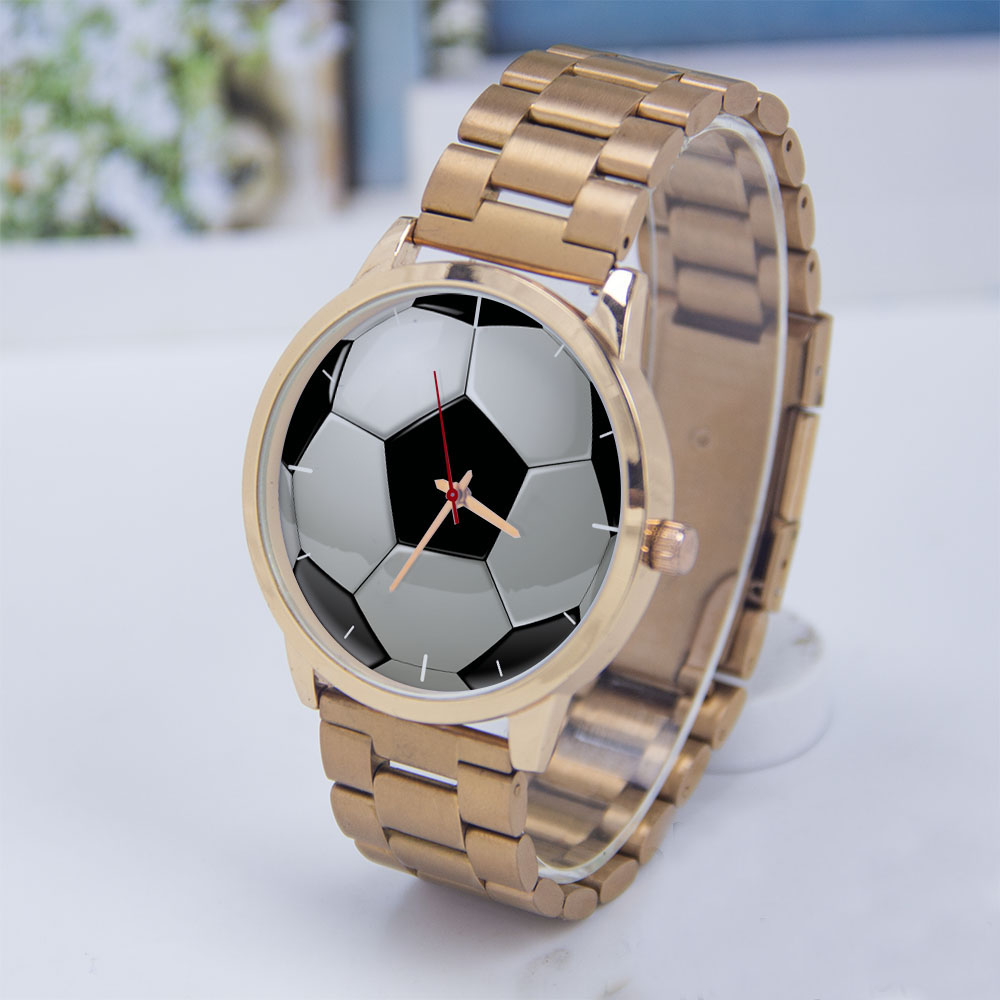 Gold Plated Jewelry - Futbol Futbol Tasarım Hayranları Gümüş Adam