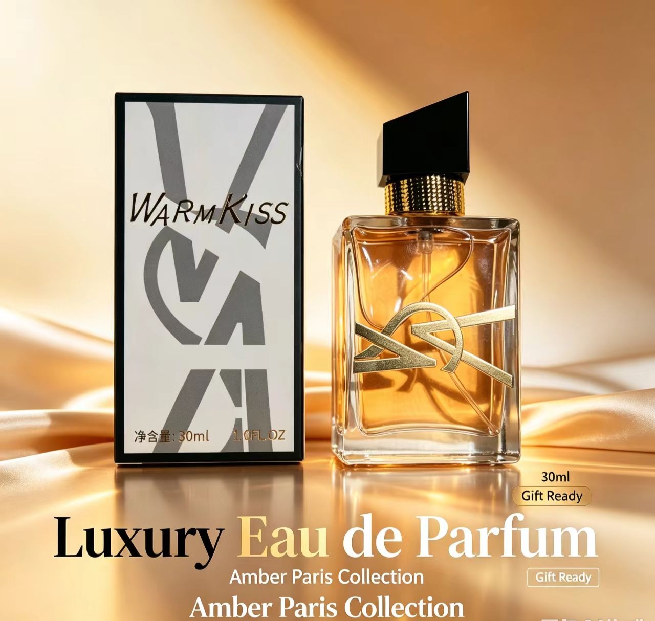 Luxury Gift Set - WARM KISS 30 ml Eau De