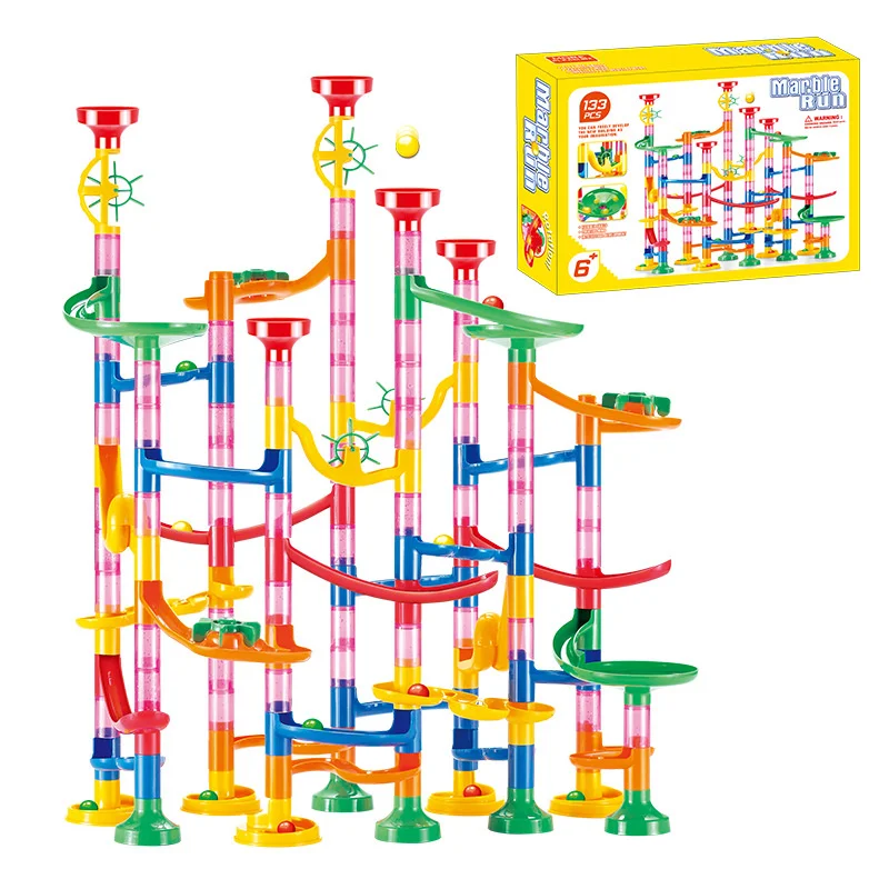 Marble Coaster Set - 50-142 Parça 3D Labirent Topu Rulo