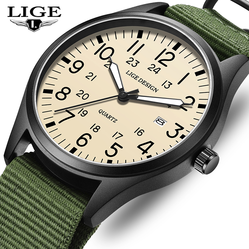 Luxury Watch Men - LIGE 2026 EN YENİ Kuvars Erkek