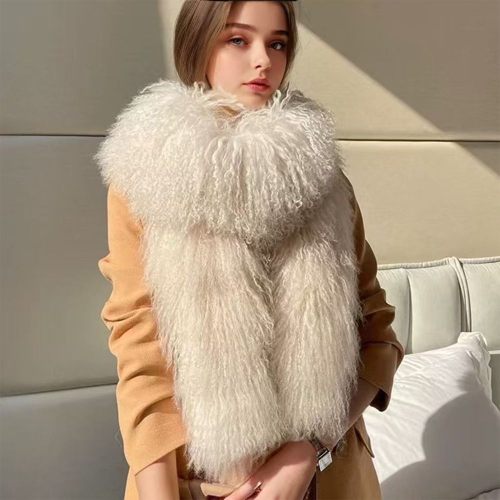 Cashmere Scarf - 180CM İmitasyon Yün Atkı Çift Taraflı