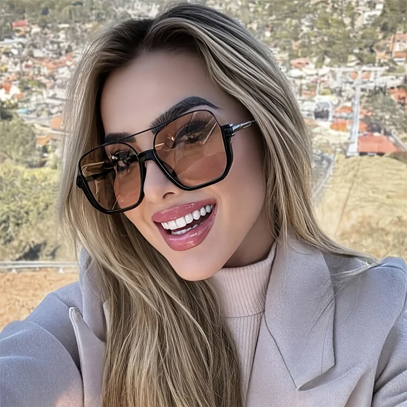 Designer Sunglasses - Yeni Vintage Tarzı, Büyük Boy Güneş