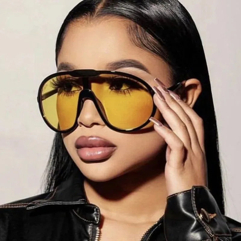 Sunglasses Uv400 - Yeni Entegre, Birleşik Tasarımlı Güneş Gözlüğü,