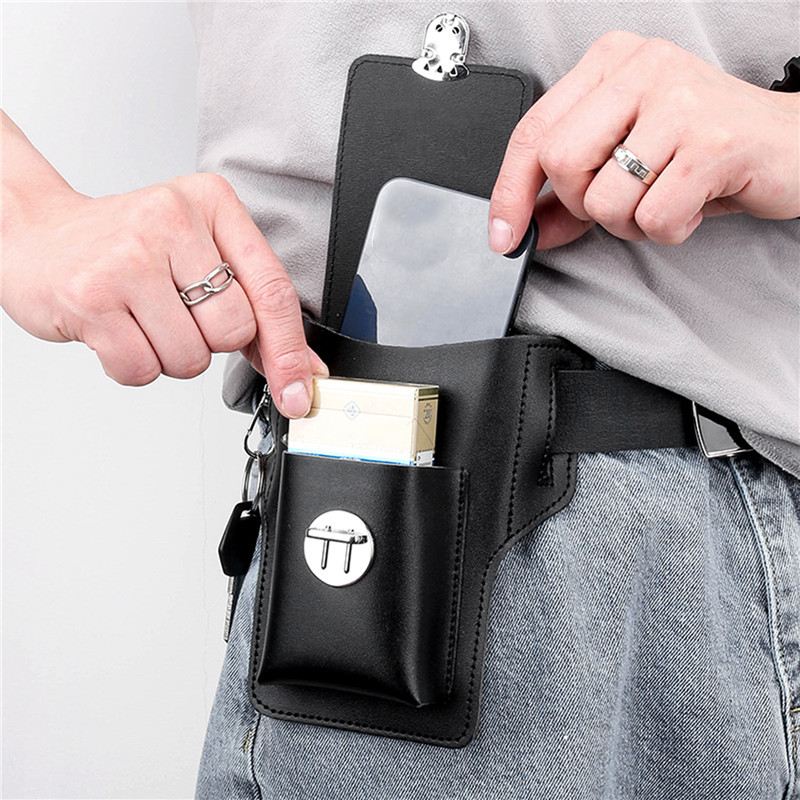 Erkekler için telefon bel çant - Leather Wallet Men incelemesi ve fiyatı