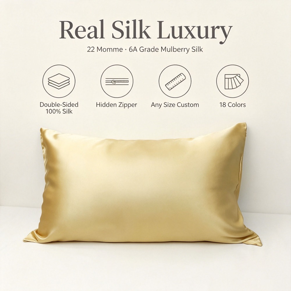22 Momme Dut İpek Yastık Kılıf - Silk Pillowcase incelemesi ve fiyatı