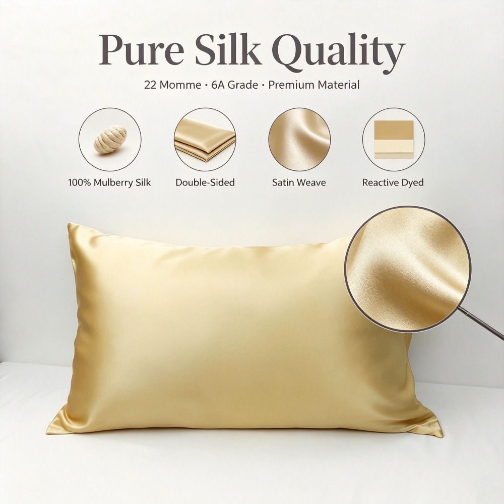 22 Momme Dut İpek Yastık Kılıf - Silk Pillowcase incelemesi ve fiyatı