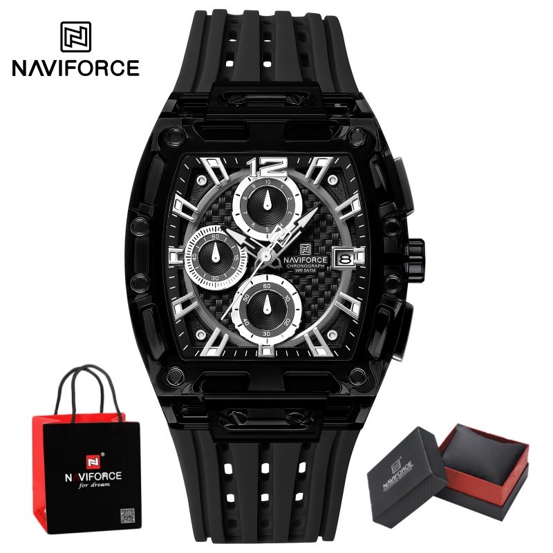 NAVIFORCE erkek saati 5ATM Su  - Luxury Watch Men incelemesi ve fiyatı