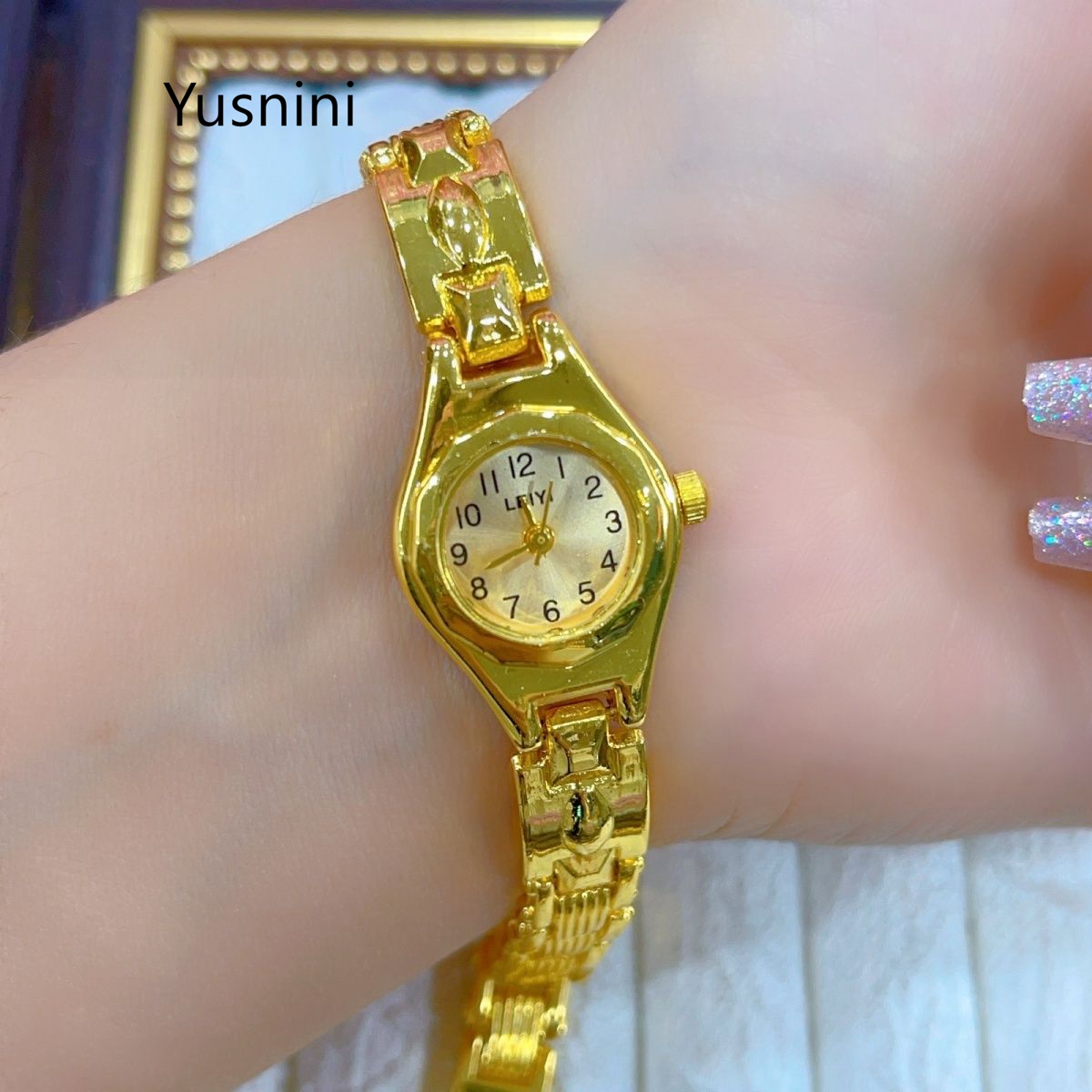 Yeni Dubai Moda High-End 24K A - Gold Plated Jewelry incelemesi ve fiyatı