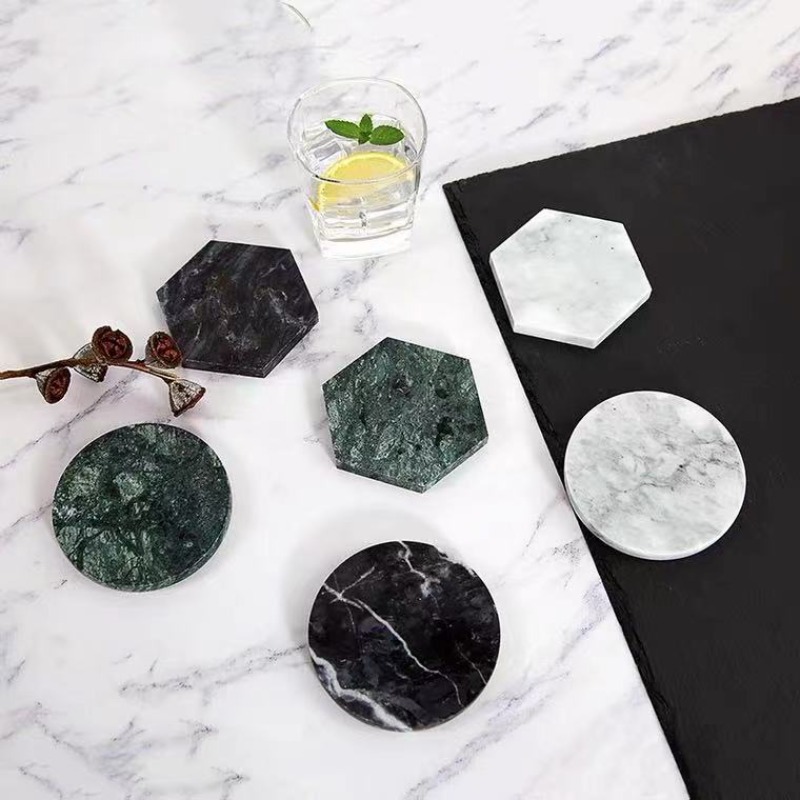 1 adet mermer bardak yuvarlak  - Marble Coaster Set incelemesi ve fiyatı