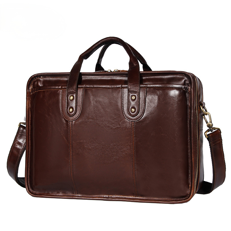 Erkekler için Üst Kalite Dana  - Leather Briefcase incelemesi ve fiyatı