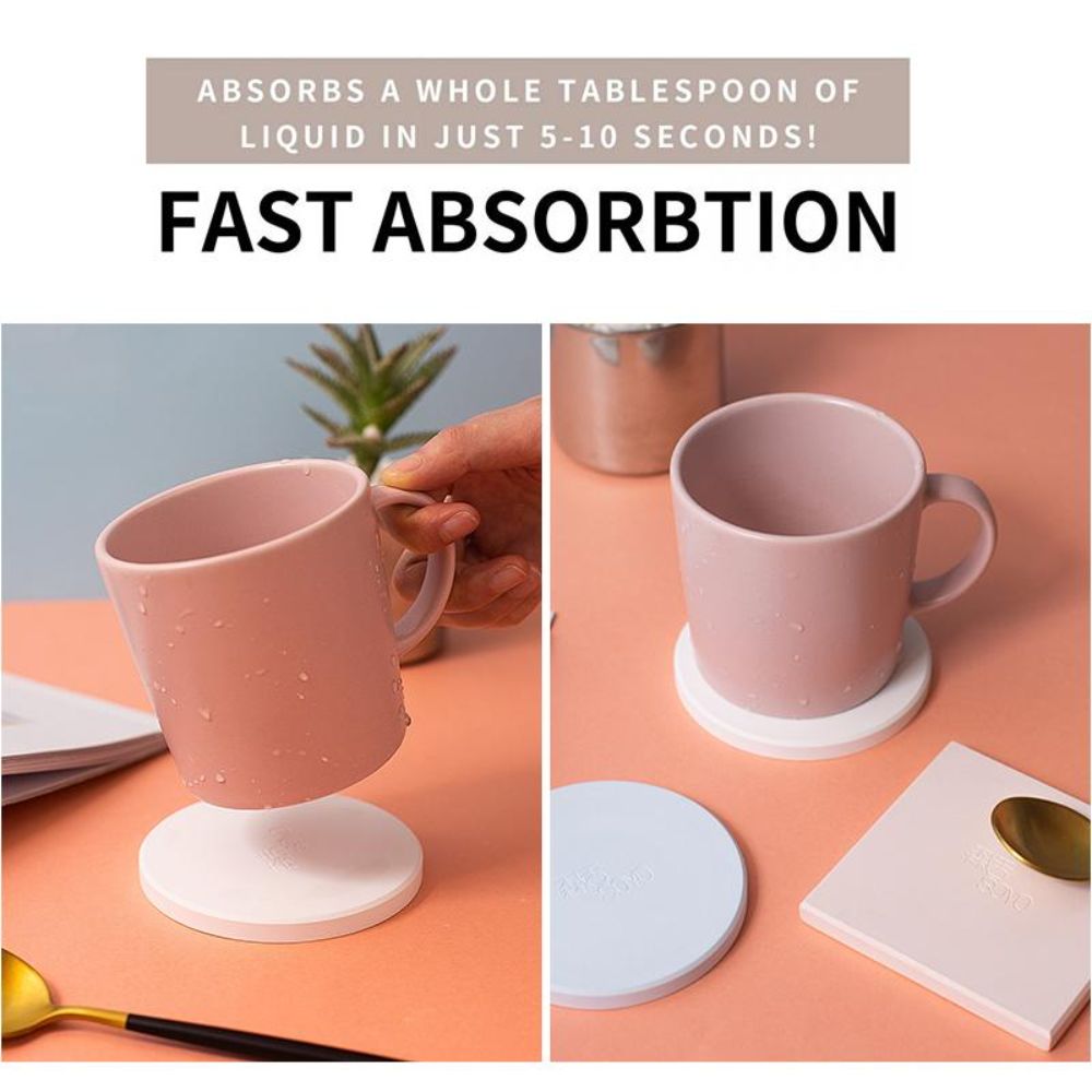 Yeni Hızlı Kuruyan Diatomit Ba - Marble Coaster Set incelemesi ve fiyatı