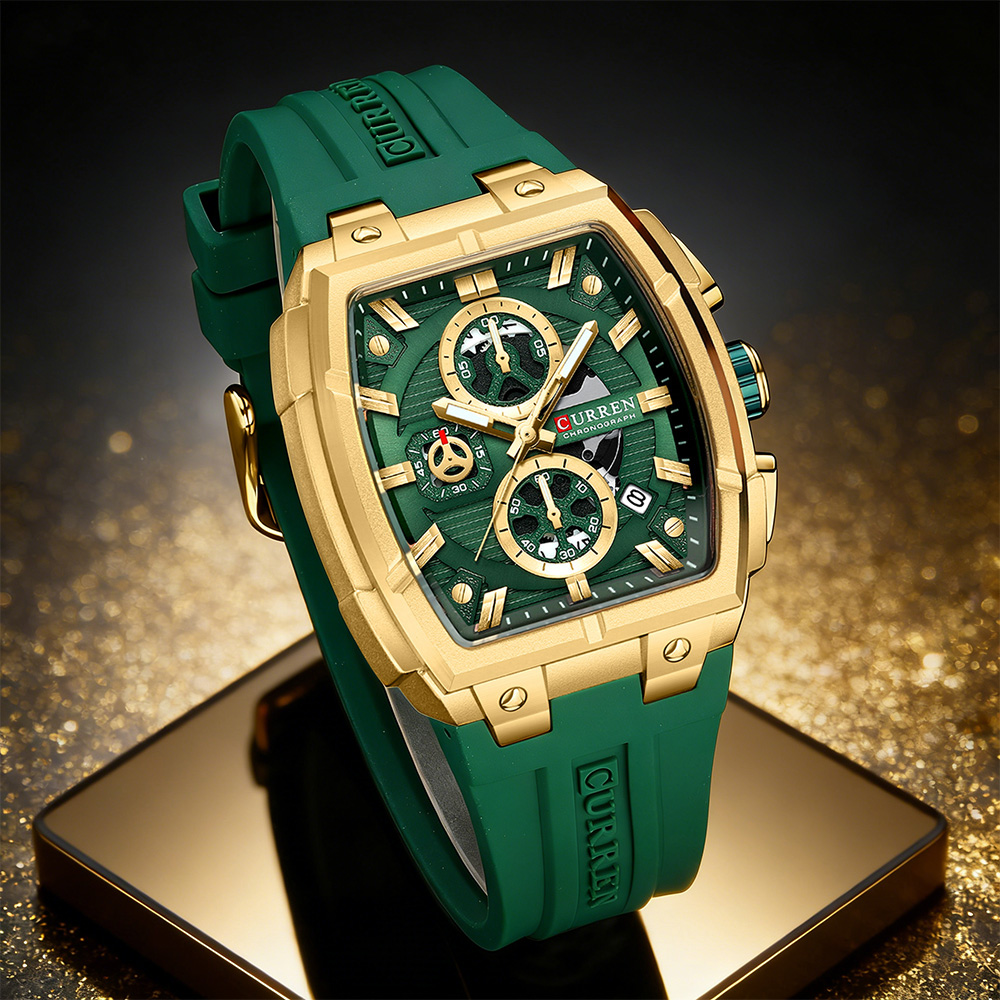 CURREN Lüks Vintage Erkek Spor - Luxury Watch Men incelemesi ve fiyatı