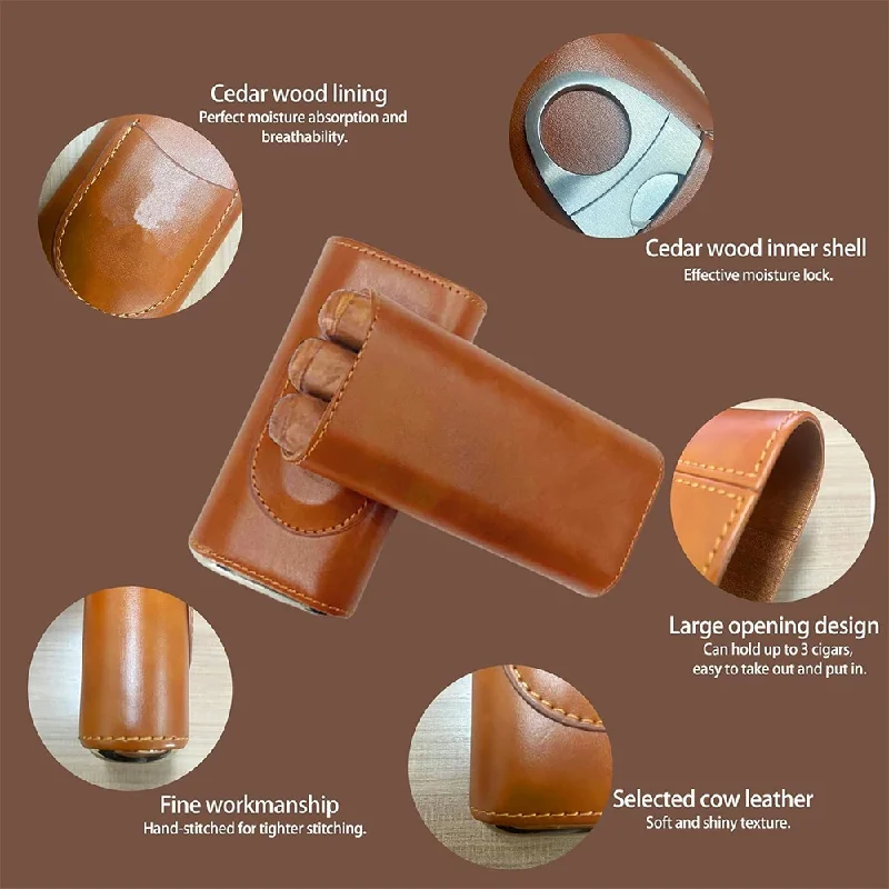 3 Parmaklı, Puro Kesici Aparat - Premium Cigar Case incelemesi ve fiyatı