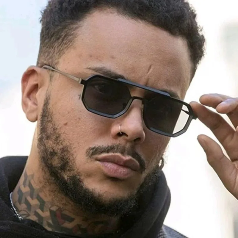Yeni Çift Çerçeveli Metal Gözl - Sunglasses Uv400 incelemesi ve fiyatı