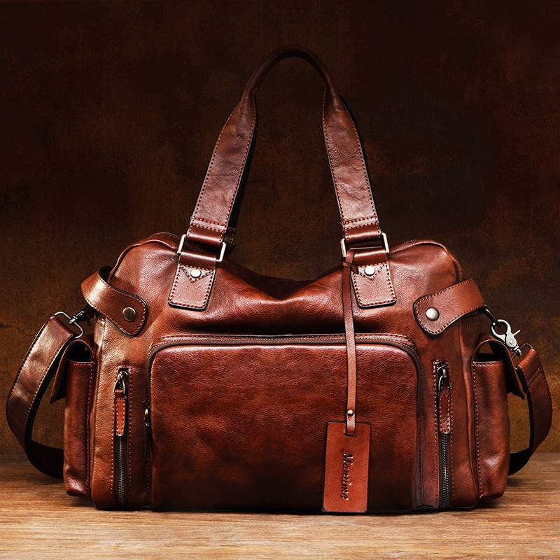Vintage bitkisel tabaklanmış d - Travel Luggage Set incelemesi ve fiyatı