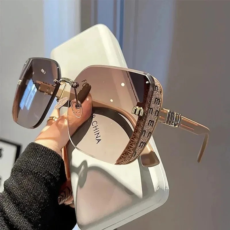 Kadınlar için kesik kenarlı gü - Designer Sunglasses incelemesi ve fiyatı