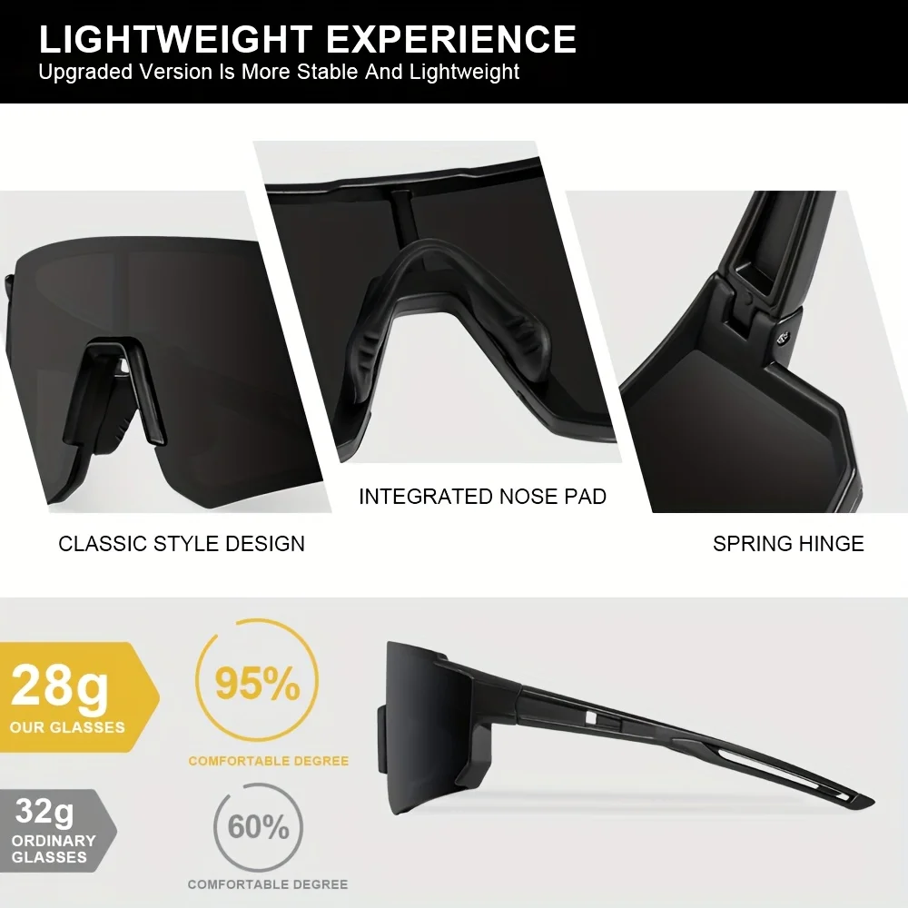 1/3 adet, büyük boyutlu, açık  - Sunglasses Uv400 incelemesi ve fiyatı