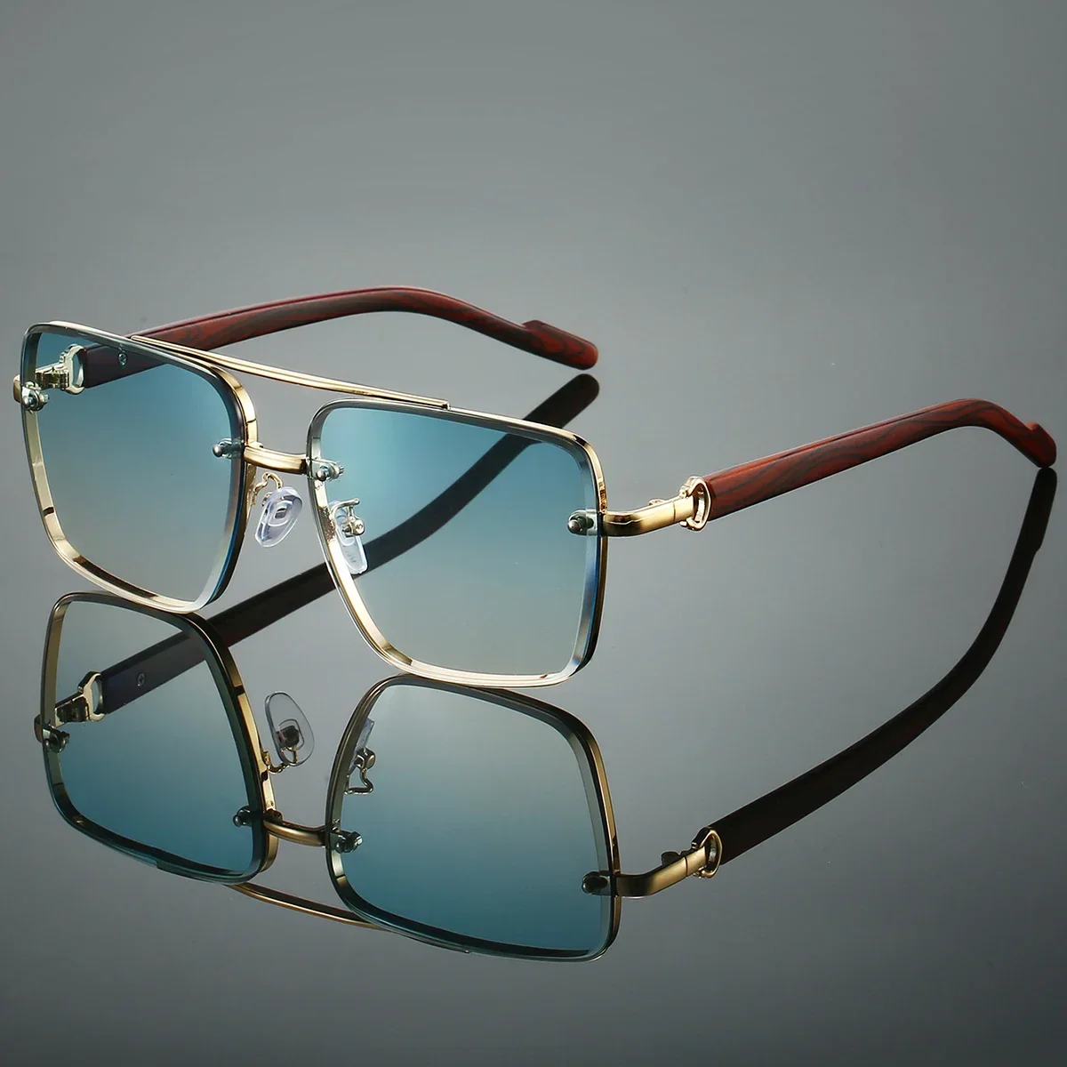 Moda Retro Kare Metal Güneş Gö - Designer Sunglasses incelemesi ve fiyatı