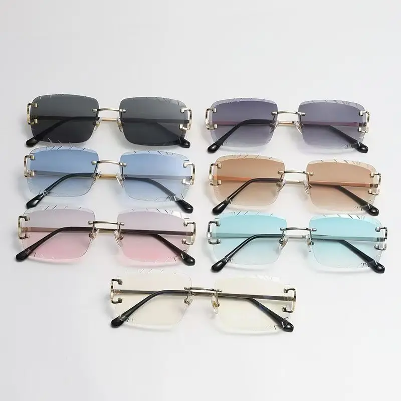 Moda Kare Çerçevesiz Gözlük Tr - Sunglasses Uv400 incelemesi ve fiyatı