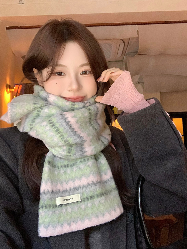 Feilao Adası Örgü Eşarp, Kadın - Cashmere Scarf incelemesi ve fiyatı