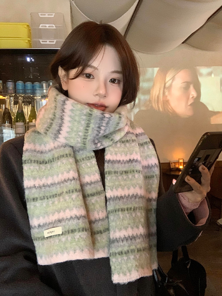 Feilao Adası Örgü Eşarp, Kadın - Cashmere Scarf incelemesi ve fiyatı