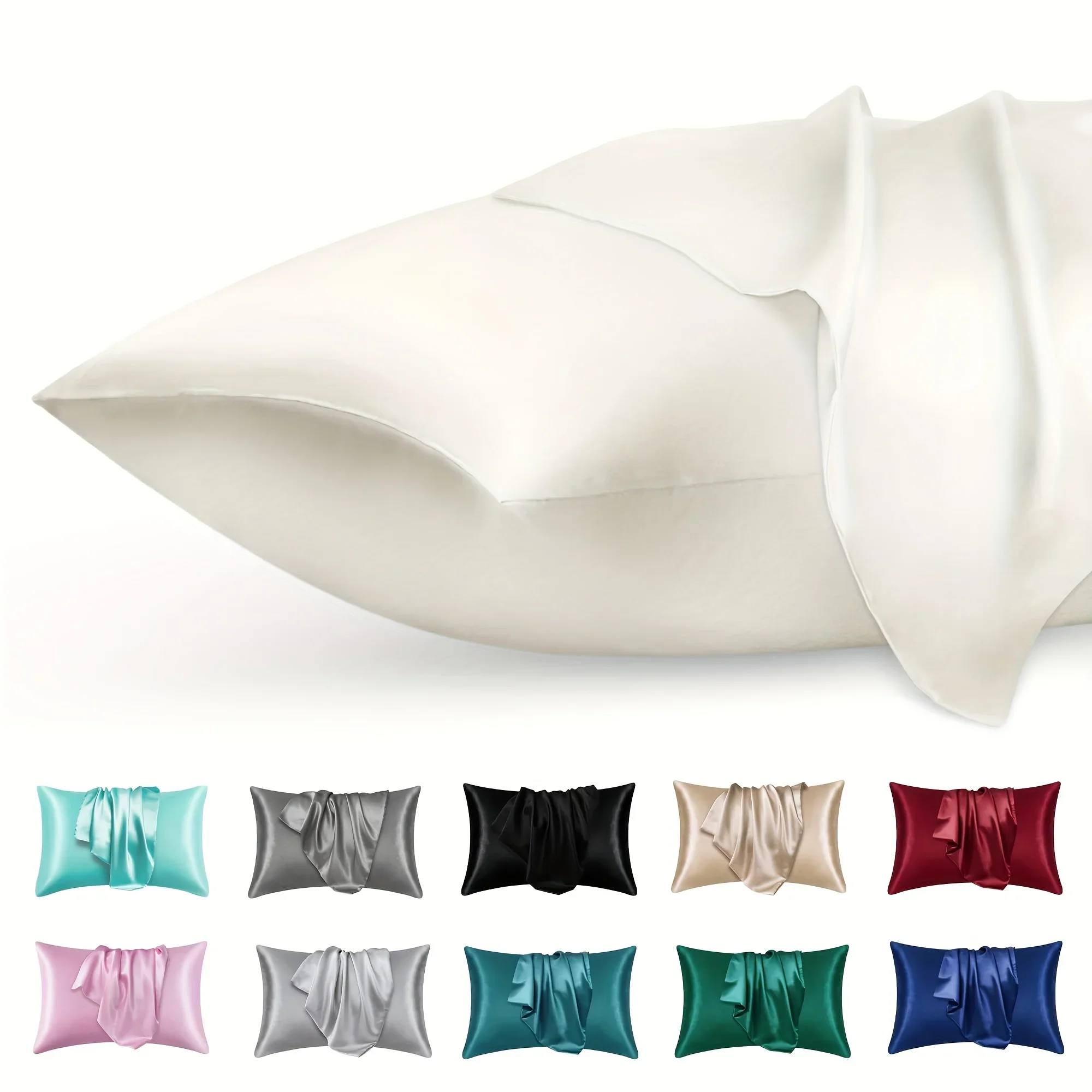 2 adet Lüks Saten Zarf Yastık  - Silk Pillowcase incelemesi ve fiyatı