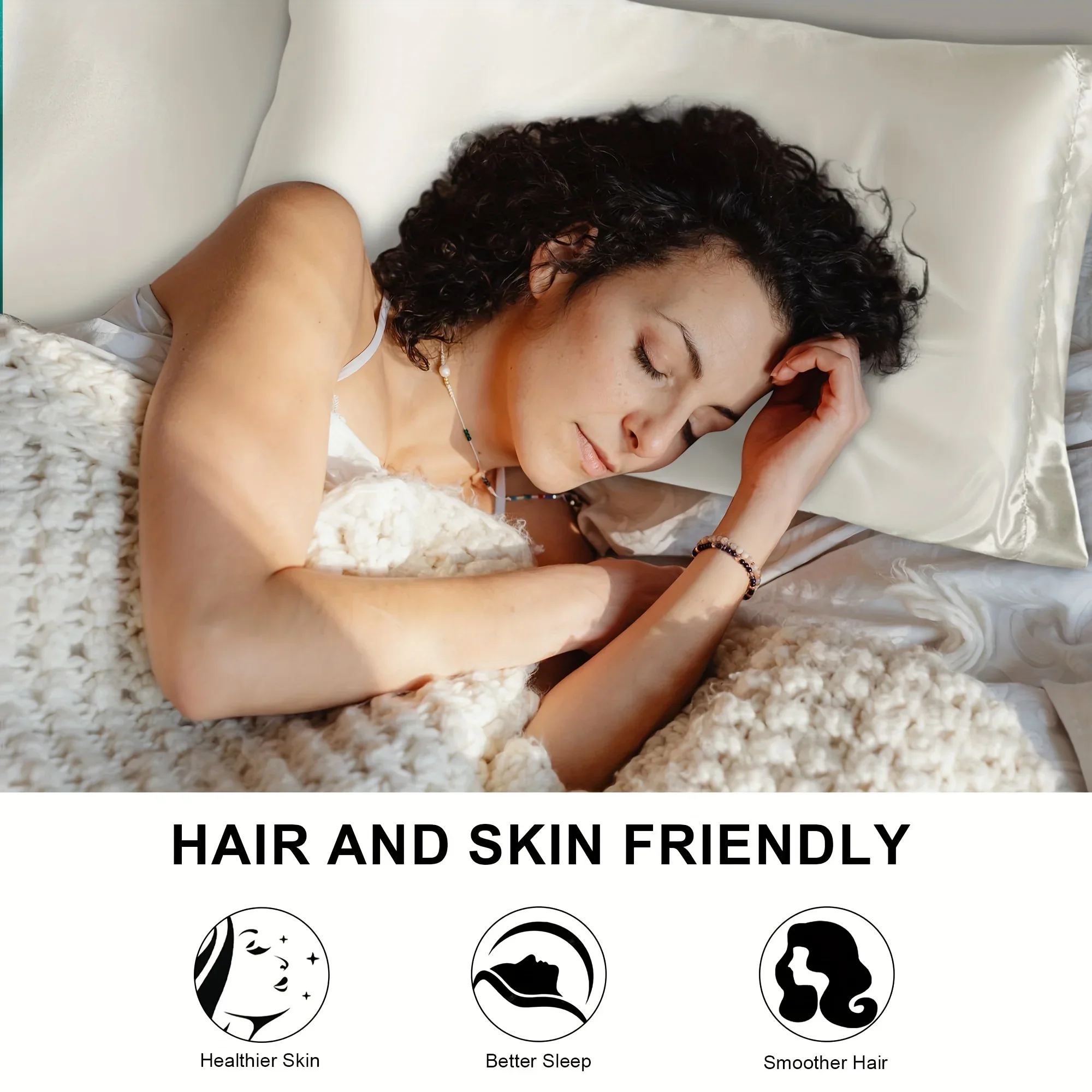 2 adet Lüks Saten Zarf Yastık  - Silk Pillowcase incelemesi ve fiyatı