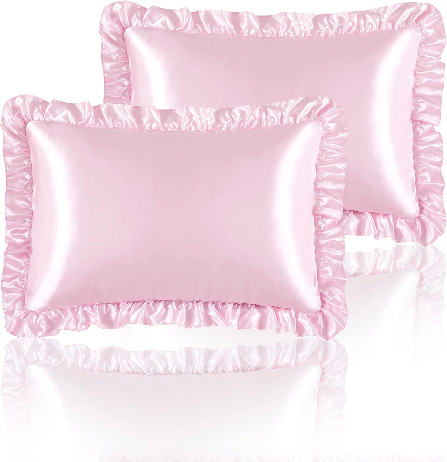 2 adet saten fırfırlı yastık k - Silk Pillowcase incelemesi ve fiyatı