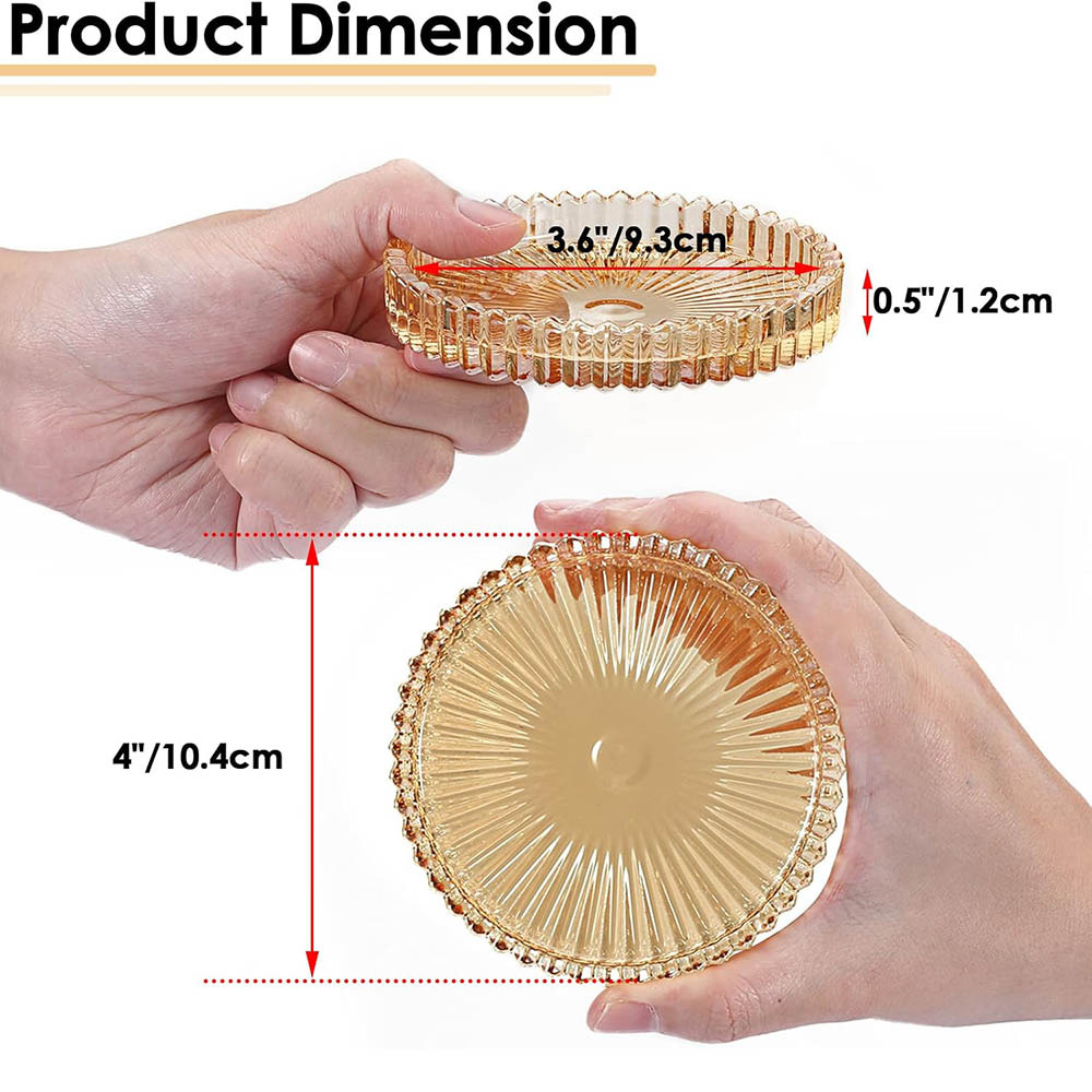 İçecekler için Modern Amber Ca - Marble Coaster Set incelemesi ve fiyatı